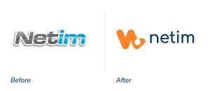 Netim new logo (before/after)
