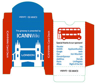 ICANN 50 Playing Cards
