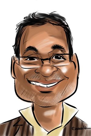 Digital Caricatures Live Rajesh Ch.jpg